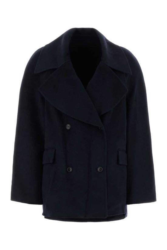 26FW 루루 드 세종 코트 NEIL NAVYMELANGE