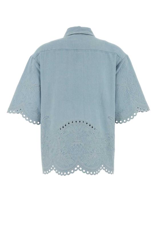 26SS 짐머만 셔츠 7214TRS263 ICESTM BLUE - ZIMMERMANN