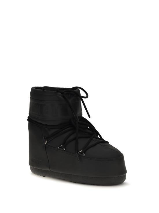26FW 문부츠 아이콘 나일론 로우 부츠 80D1409380 N001 BLACK - MOON BOOT