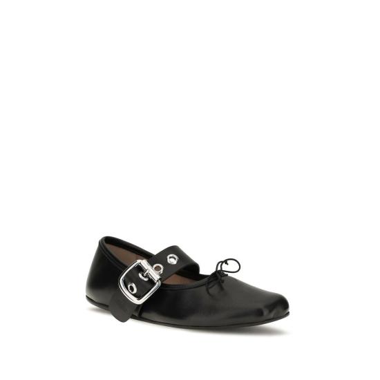 26FW 비비안웨스트우드 플랫 슈즈 VI7201000SWL00AGN401BB BLACK - VIVIENNE WESTWOOD
