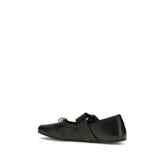 26FW 비비안웨스트우드 플랫 슈즈 VI7201000SWL00AGN401BB BLACK - VIVIENNE WESTWOOD