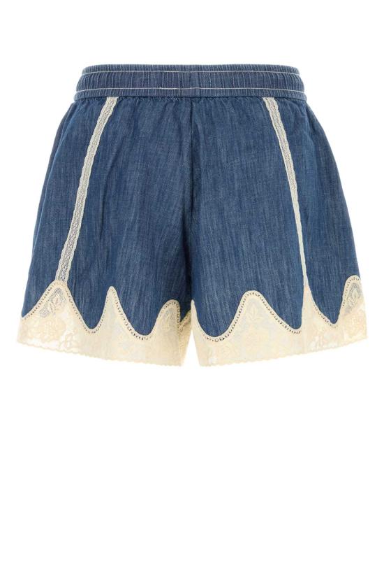 26SS 짐머만 데님 숏팬츠 5631ARS261 RWBLU BLUE - ZIMMERMANN