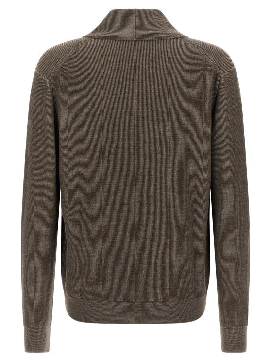 26FW 브리오니 가디건 BR340739BM BROWN - BRIONI