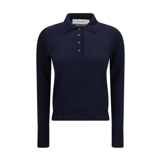 26FW 골든구스 폴로 티셔츠 GOGWP01354P00104150501BB NAVY