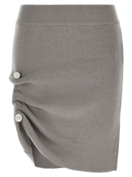26FW 쥬세페 디 모라비토 스커트 GI340362BM GRAY