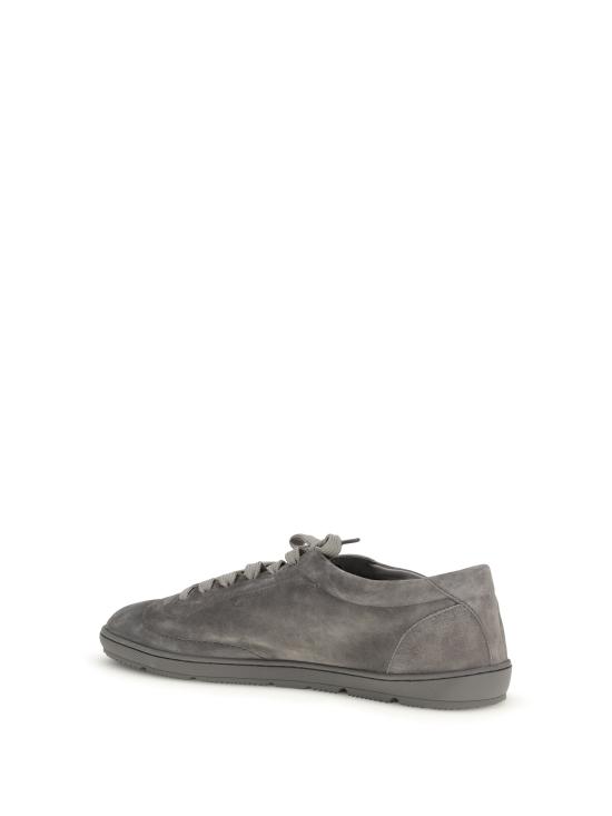 26SS 브루넬로 쿠치넬리 라이트 웨이트 스웨이드 스니커즈 MZUCAHN345 C8867 GRAY - BRUNELLO CUCINELLI