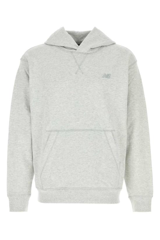 26FW 뉴발란스 후드 티셔츠 MT41534AHH ASHHEATHER GRAY