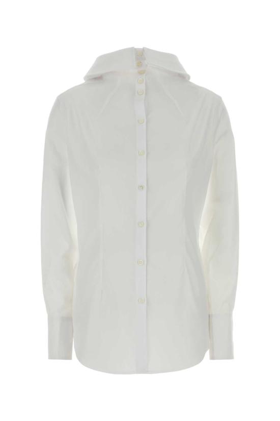 26FW 장 폴 고티에 셔츠 2604WST074W123 01 WHITE