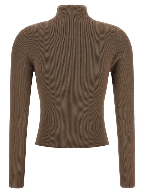 26FW 알렉산더 왕 폴로 티셔츠 AL340225BM BROWN - ALEXANDER WANG