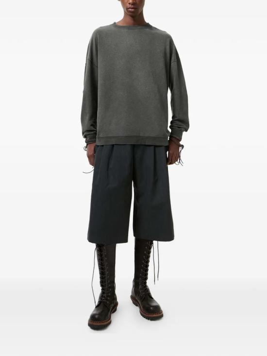 26FW 아워레가시 SLACK 슬랙 스웨트셔츠 M2266 SW WASHED BLACK - OUR LEGACY