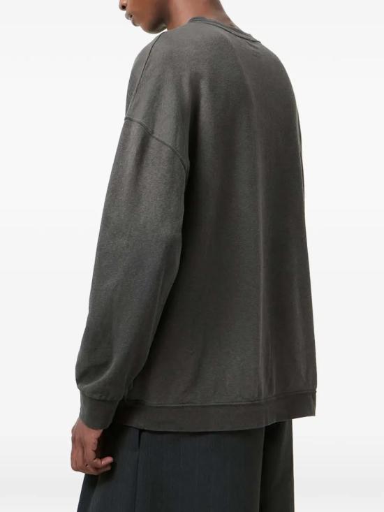 26FW 아워레가시 SLACK 슬랙 스웨트셔츠 M2266 SW WASHED BLACK - OUR LEGACY