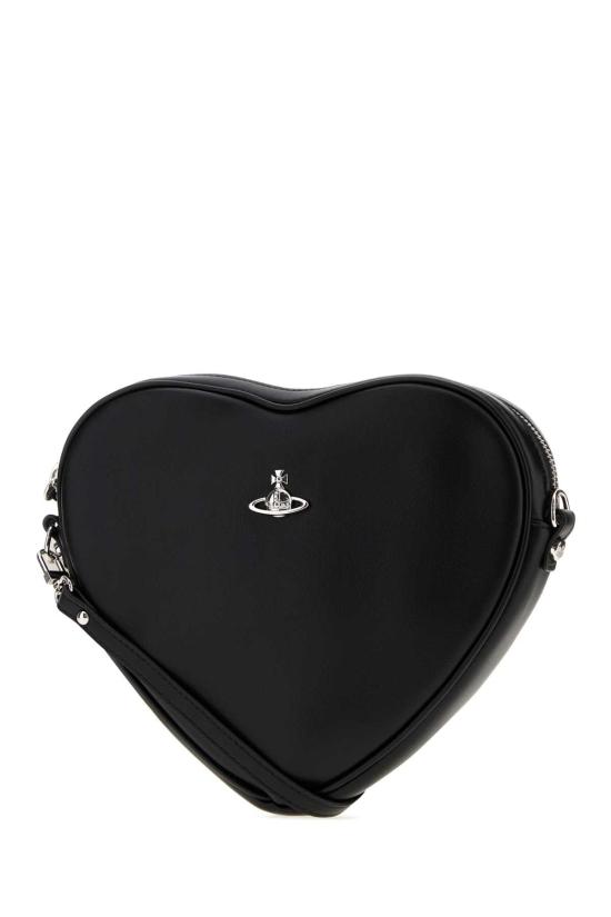 26FW 비비안웨스트우드 벨라 하트 크로스백 5801000OWS0026 N401 BLACK - VIVIENNE WESTWOOD