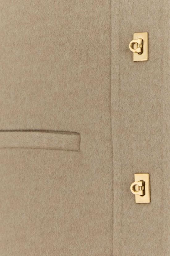 26FW 살바토레 페라가모 스웨터 13I627796648 CHATMELANGE BEIGE - SALVATORE FERRAGAMO