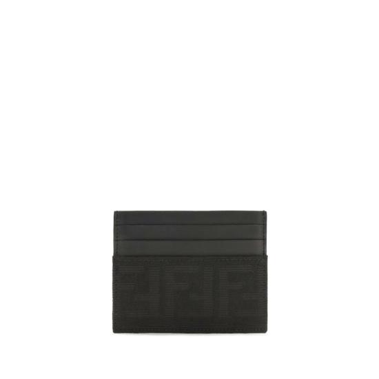 26FW 펜디 명함지갑 FE7M0164B16FF0QA1BB BLACK - FENDI