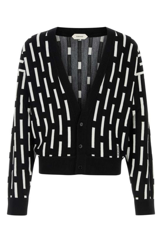 26FW 베르사체 니트웨어 10268631A19053 2B020 BLACK