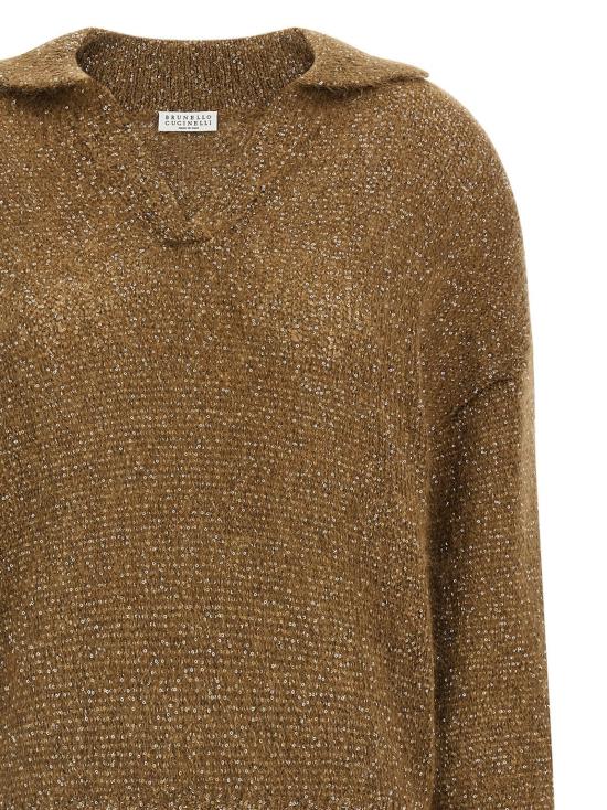 26FW 브루넬로 쿠치넬리 스웨터 BR339596BM BROWN - BRUNELLO CUCINELLI