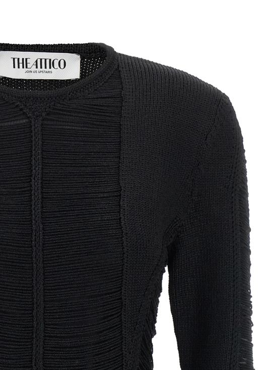 26FW 디 아티코 튜닉 TH340603BM BLACK - THE ATTICO