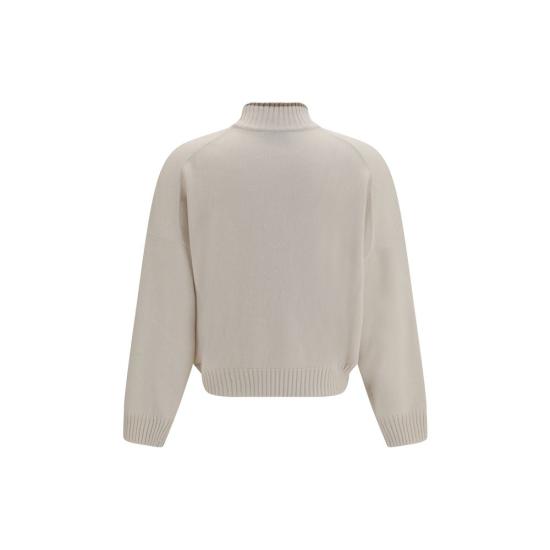 26FW 브루넬로 쿠치넬리 스웨터 BRM12722204CDW71BB WHITE - BRUNELLO CUCINELLI