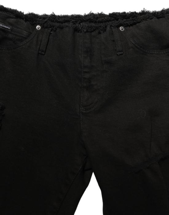  돌체앤가바나 데님 팬츠 PAN77698 BLACK - DOLCE & GABBANA