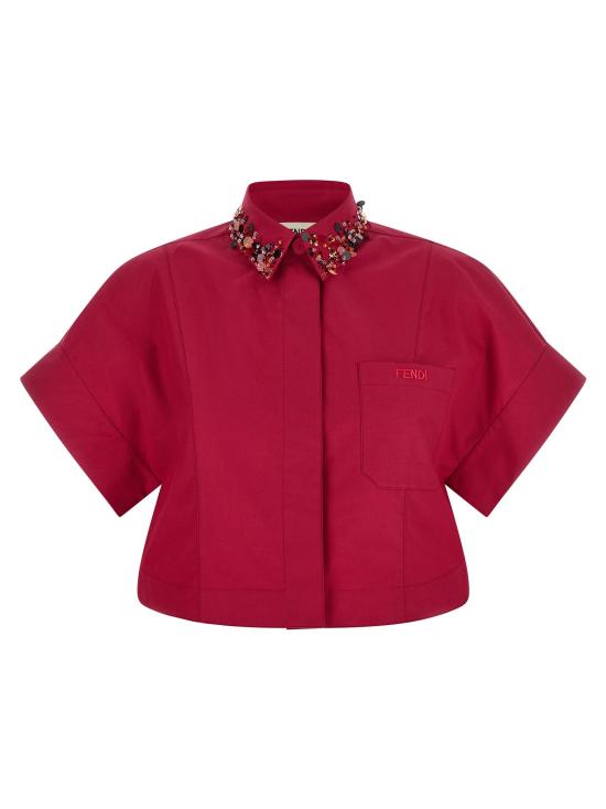 26FW 펜디 셔츠 FE339689BM RED