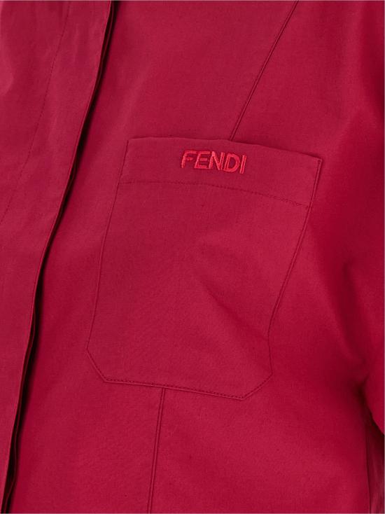 26FW 펜디 셔츠 FE339689BM RED - FENDI