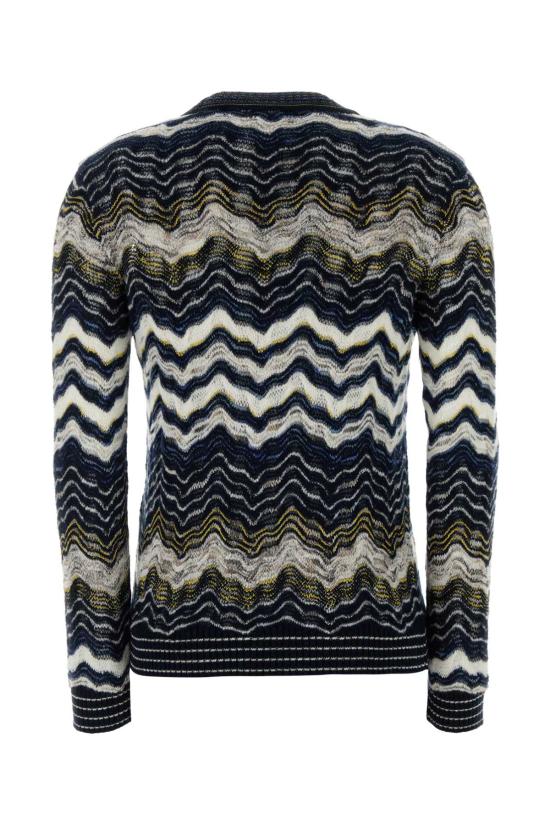 26FW 미소니 스웨터 DS26WN0WBK01KL S72RK NAVY - MISSONI