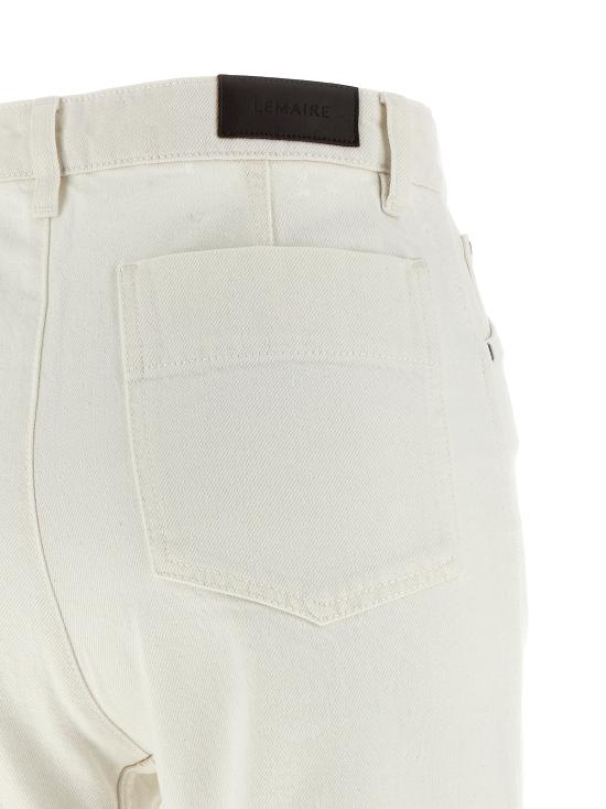 26SS 르메르 데님 팬츠 LE333225BM WHITE - LEMAIRE