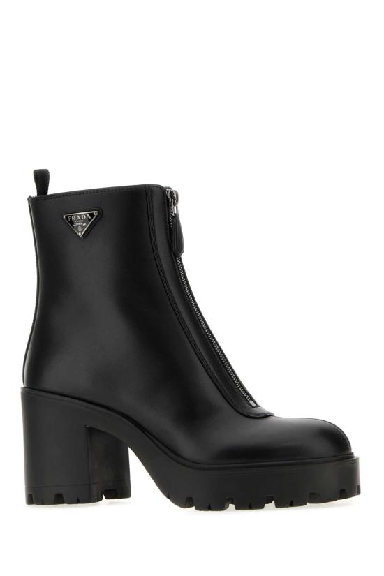 26FW 프라다 안클 가죽 부츠 1T620OF085UZE F0002 BLACK - PRADA