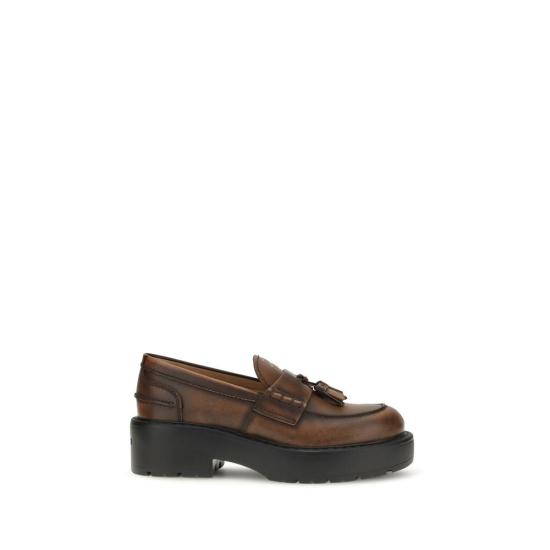 26FW 미우미우 플랫 슈즈 MI5D743EF0553KY8F0038BB BROWN