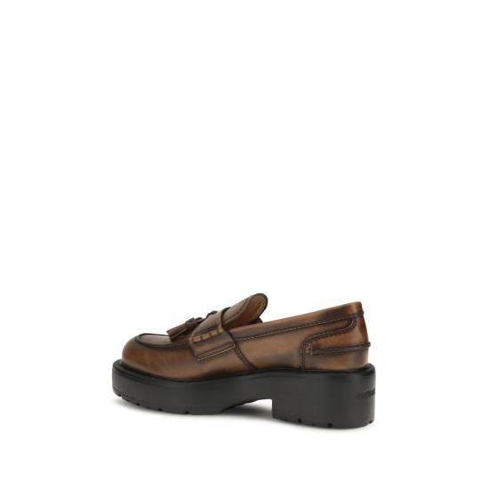 26FW 미우미우 플랫 슈즈 MI5D743EF0553KY8F0038BB BROWN - MIU MIU