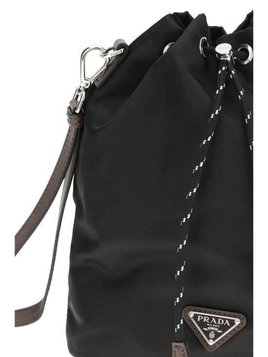 26FW 프라다 스피드락 리나일론 앤 레더 파우치 2NE0672HE1 F0002 BLACK - PRADA