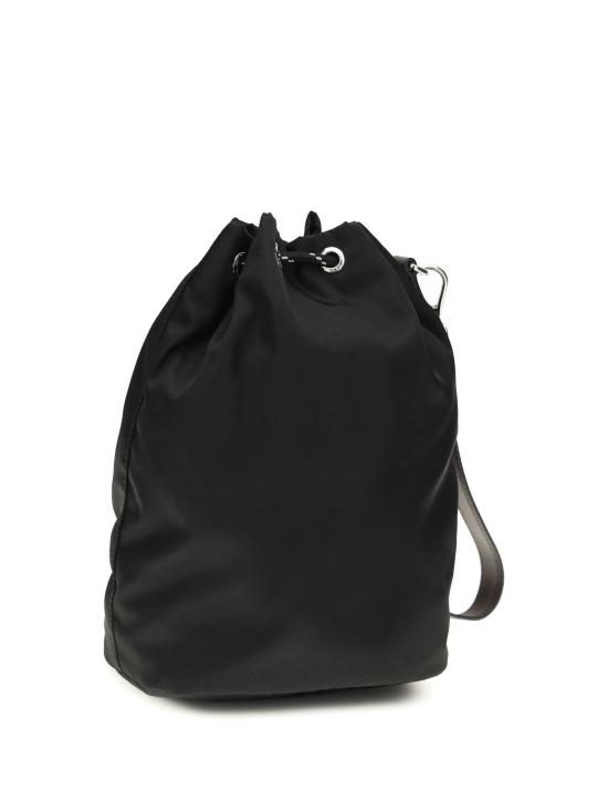 26FW 프라다 스피드락 리나일론 앤 레더 파우치 2NE0672HE1 F0002 BLACK - PRADA