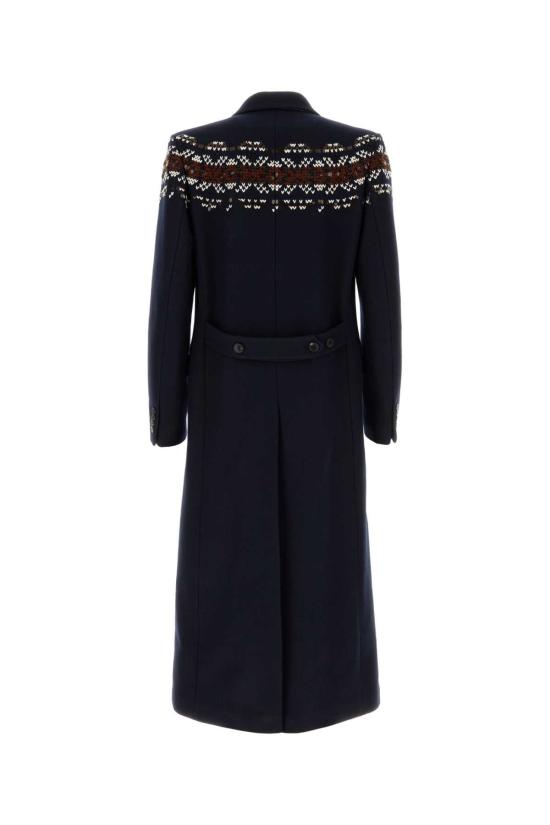 26FW 드리스 반 노튼 코트 2620202384216 509 NAVY - DRIES VAN NOTEN