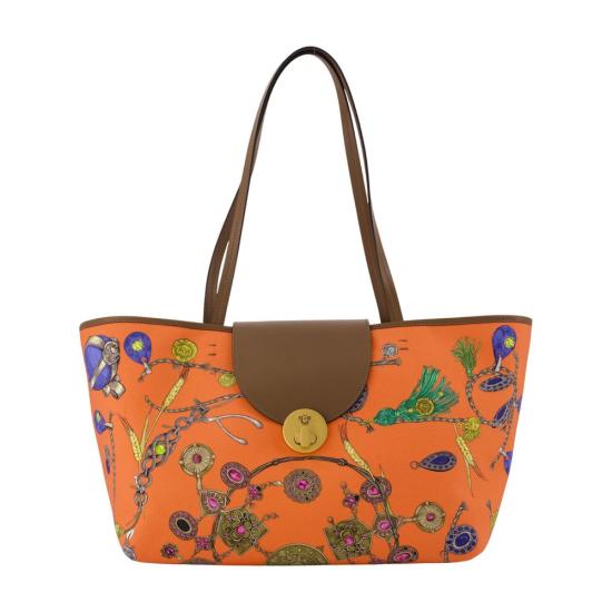 26FW 베르사체 토트백 VER026007 ORANGE