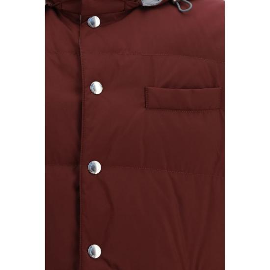26FW 브루넬로 쿠치넬리 베스트 BRMV4081628CWB13BB BORDEAUX - BRUNELLO CUCINELLI