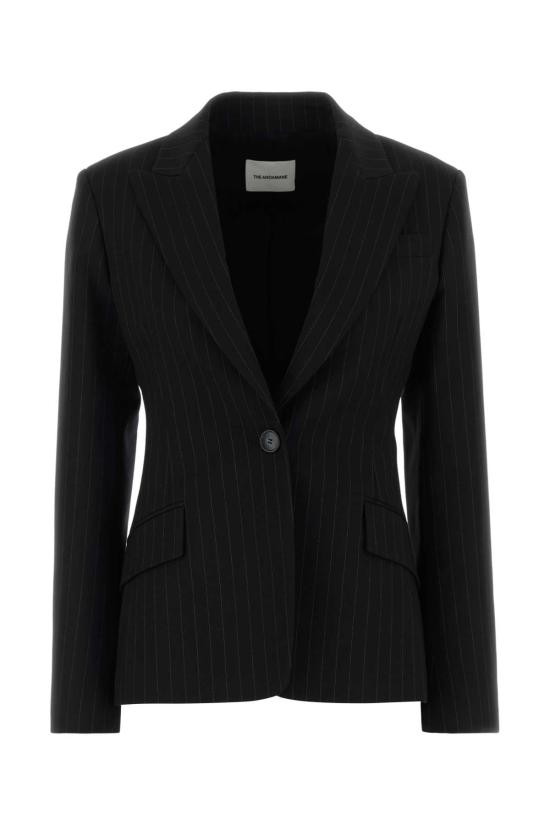 26FW 안다마네 자켓 T203029BTNW069 BLACKWHITE