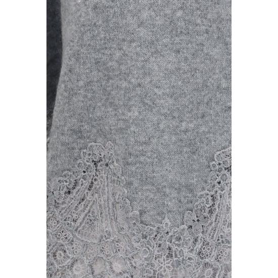 26FW 에르마노 설비노 스웨터 ERD495M312APTPYUN1704BB GRAY - ERMANNO SCERVINO