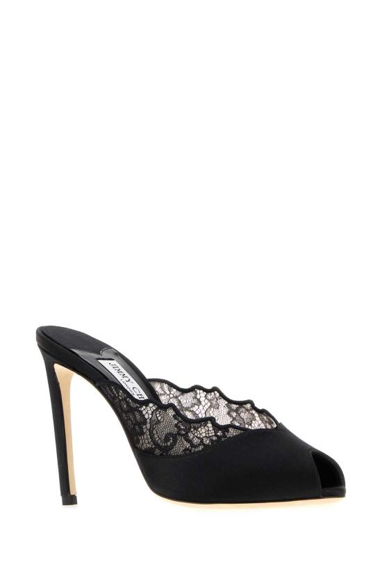 26FW 지미추 힐/펌프스 BRIGITTEMULE100WAN BLACK - JIMMY CHOO