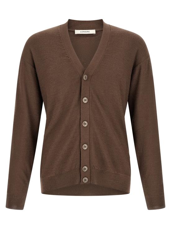 26FW 르메르 가디건 LE339772BM BROWN
