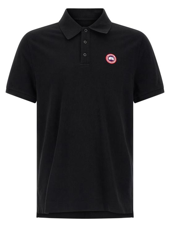 26FW 캐나다구스 폴로 티셔츠 CA330307BM BLACK