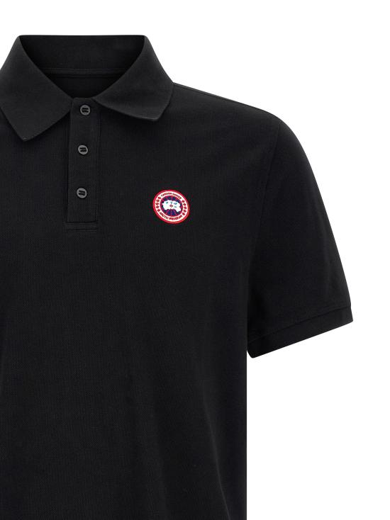 26FW 캐나다구스 폴로 티셔츠 CA330307BM BLACK - CANADA GOOSE