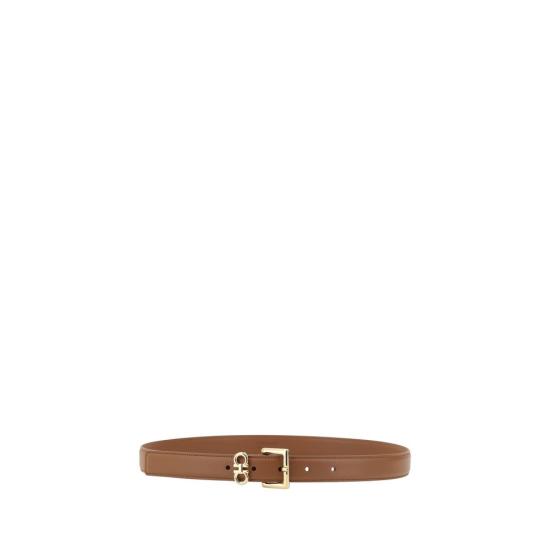 26FW 살바토레 페라가모 벨트 FE780417003BB BROWN - SALVATORE FERRAGAMO