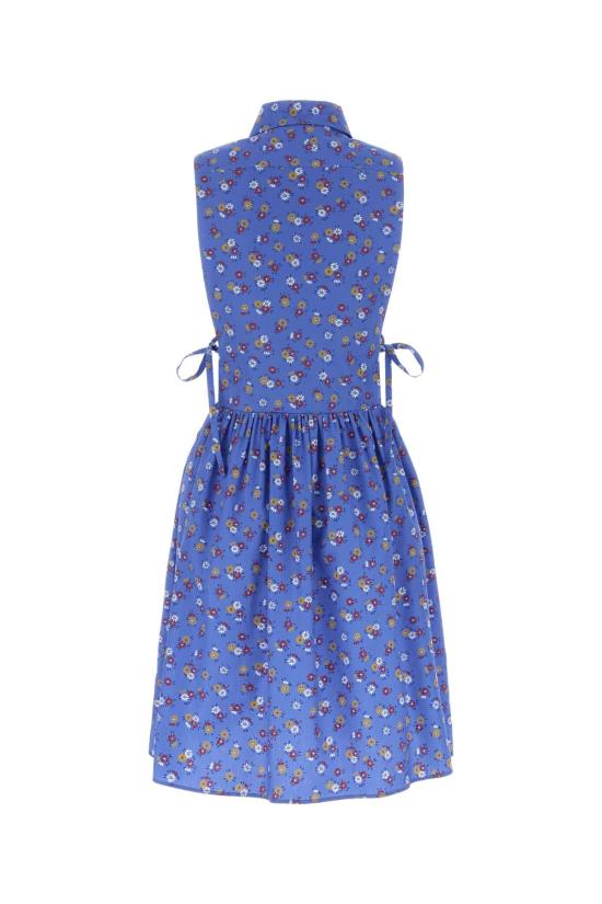 26FW 미우미우 원피스 MF6389SOOO19KO F05HG BLUE - MIU MIU