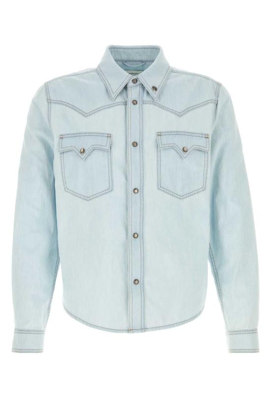 26SS 베르사체 셔츠 10236721A17872 1DA50 BLUE