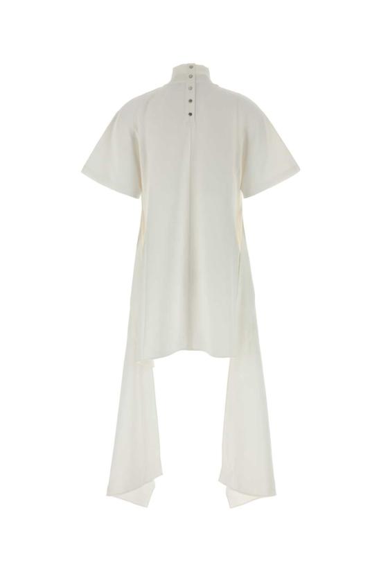 26FW 알라이아 폴로 티셔츠 AA9I0031J095D 000 WHITE - ALAIA