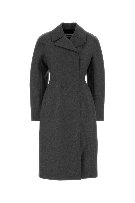 26FW 질샌더 코트 J02AA0197J40346 029 GRAY