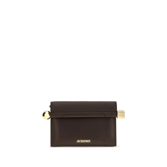 26FW 자크뮈스 클러치/파우치 JABAW00472AC27L14890BB BROWN
