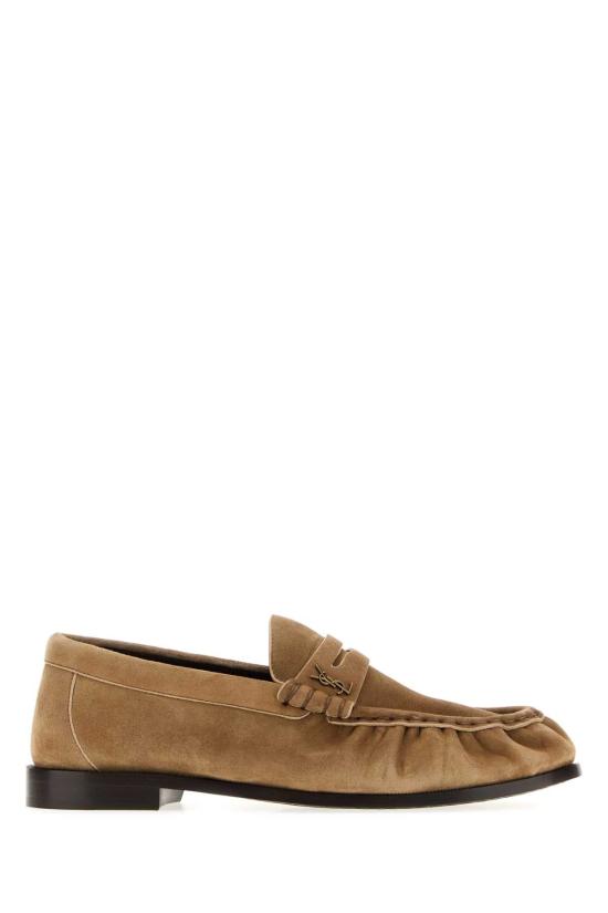 26FW 생로랑 르 로퍼 수플 수에드 A001MM27DTT 9741 BEIGE