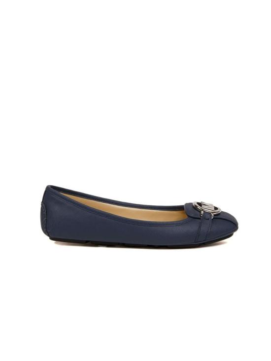  마이클 코어스 플랫 슈즈 MASTER 49F9FUFR3L NAVY Michael Kors - MICHAEL KORS