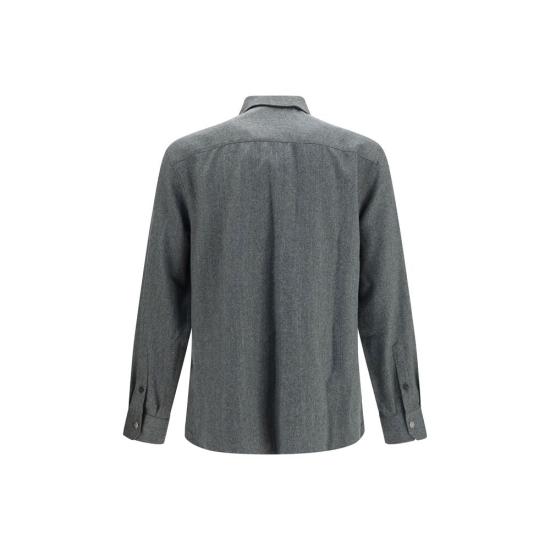 26FW 브루넬로 쿠치넬리 셔츠 BRMY6660721C018BB GRAY - BRUNELLO CUCINELLI